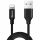 Baseus Yiven USB / Lightning kábel anyaga Braid 1,8M fekete (CALYW - A01)