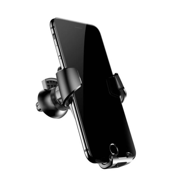 Baseus Gravity Autós tartó Phone Bracket Air Vent Holder 4-6" Devices fekete (SUYL-01)