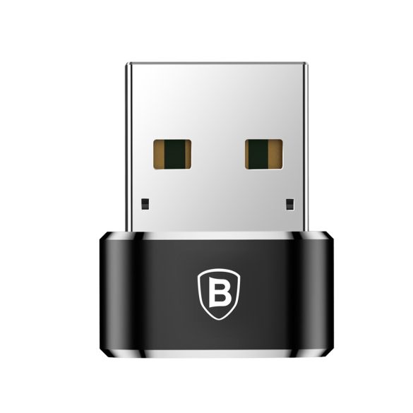 Baseus átalakító USB Type - C USB adapter csatlakozó fekete (CAAOTG - 01)