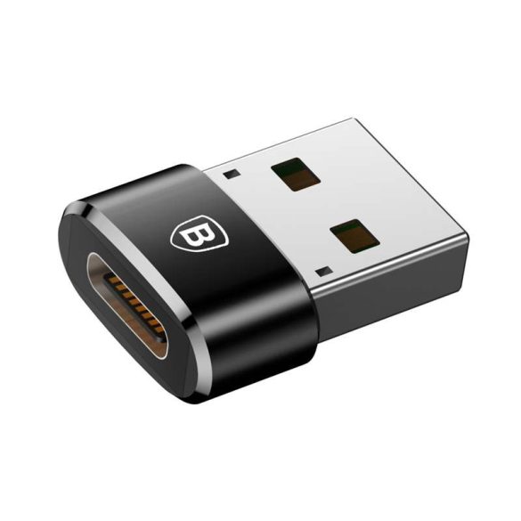 Baseus átalakító USB Type - C USB adapter csatlakozó fekete (CAAOTG - 01)