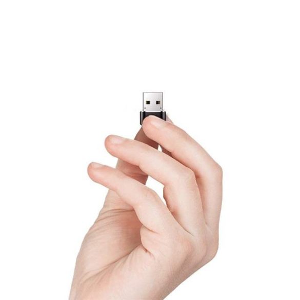 Baseus átalakító USB Type - C USB adapter csatlakozó fekete (CAAOTG - 01)