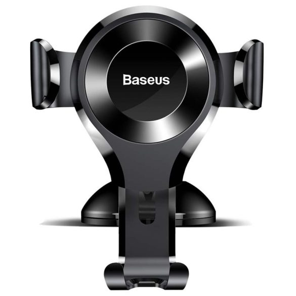 Baseus Osculum Gravity Autós tartó Portál szélvédő Phone Bracket tartó fekete