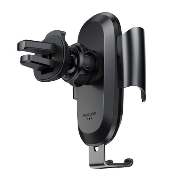 Baseus Future Gravity Car Mount Air Vent Phone Bracket tartó fekete (SUYL-WL01)