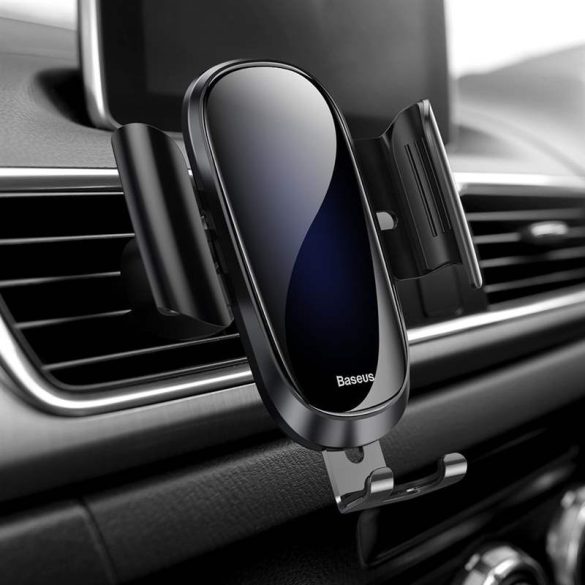 Baseus Future Gravity Car Mount Air Vent Phone Bracket tartó fekete (SUYL-WL01)