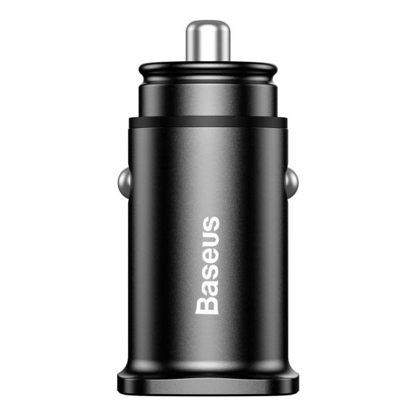 Baseus tér univerzális smart autós töltő 2 USB QC3.0 Quick Charge 3.0 SCP AFC 30W fekete (CCALL-DS01)