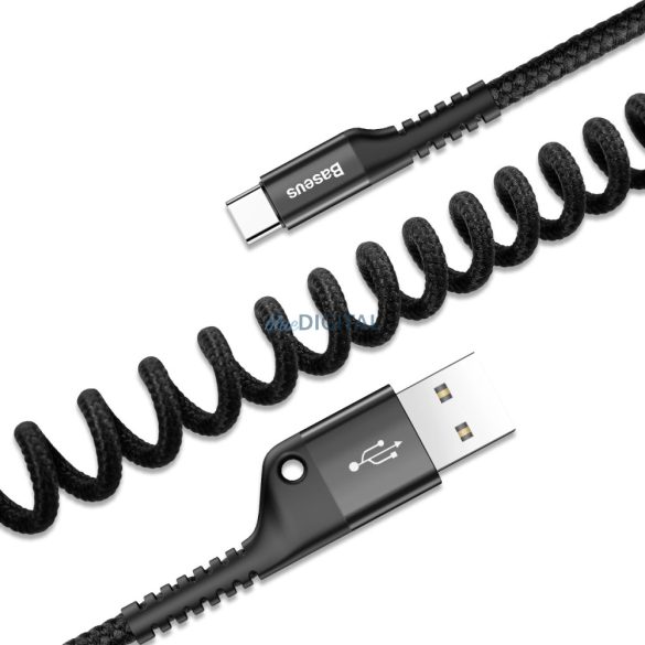 Baseus Fish Eye USB-A - Type-C kábel 2A 1m - fekete
