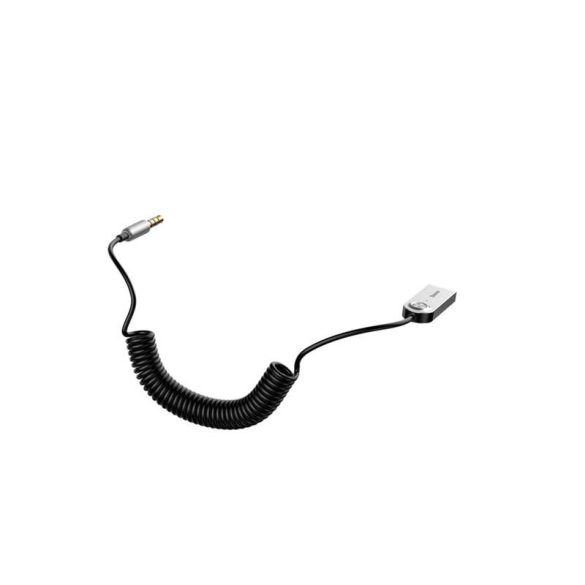 Baseus BA01 USB vezeték nélküli Bluetooth 5.0 AUX adapter csatlakozó kábel fekete (CABA01 - 01)