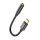 Baseus L54-C USB 3.5 mm adapter Fekete anya (CATL54-01)kábel adatkábel töltőkábel