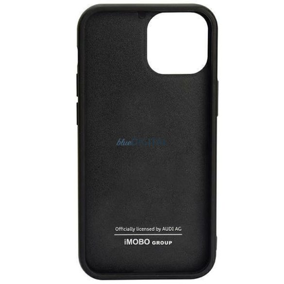 Audi Carbon Fiber Stripe iPhone 11 / Xr 6.1" fekete keménytok AUS-TPUPCIP11-R8/D1-BK