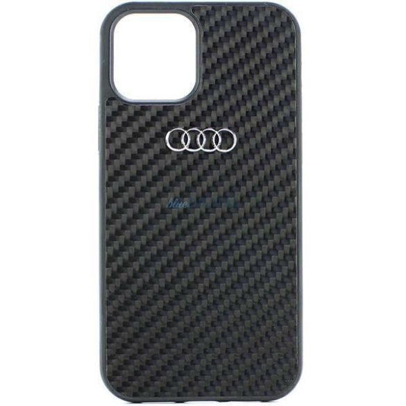 Audi Carbon Fiber iPhone 11 / Xr 6.1" fekete keménytok AU-TPUPCIP11-R8/D2-BK