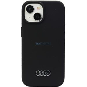 Audi szilikon tok iPhone 15 Plus 6.7" fekete keménytok AU-LSRIP15M-Q3/D1-BK