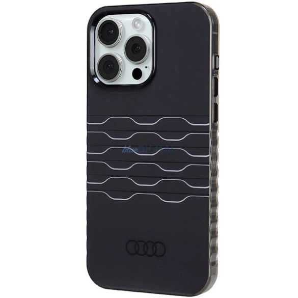 Audi IML MagSafe tok iPhone 15 Pro Max - fekete