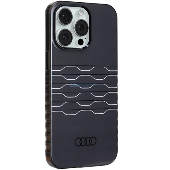 Audi IML MagSafe tok iPhone 15 Pro Max - fekete
