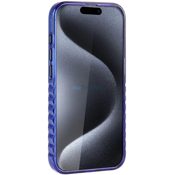 Audi IML MagSafe tok iPhone 15 Pro - kék