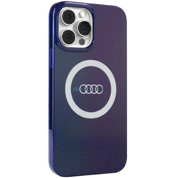 Audi IML Big Logo MagSafe tok iPhone 13 Pro Max - kék