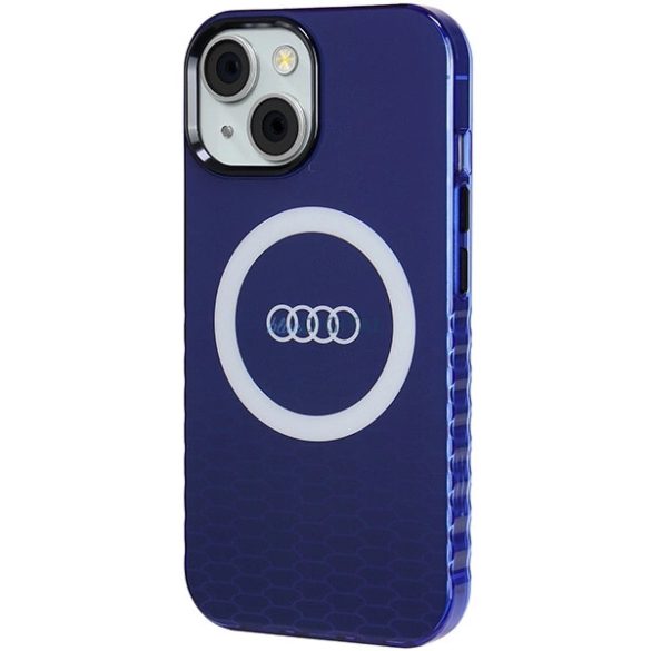 Audi IML Big Logo MagSafe tok iPhone 15/14/13 - kék
