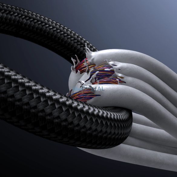 Joyroom S-A16 Pro Prism Series 100W USB-C kábel - USB-C digitális kijelzővel 1.2m - Fekete