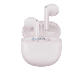 Joyroom JR-FB1 Funpods Series TWS Bluetooth 5.3 vezeték nélküli fejhallgató - rózsaszín