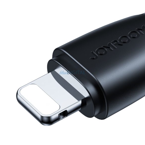 Joyroom USB kábel - Lightning 2.4A 0.25 m fekete (S-UL012A11)