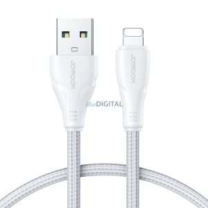 Joyroom USB kábel - Lightning 2.4A Surpass Series 1.2 m fehér (S-UL012A11)