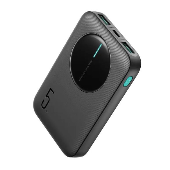 Joyroom JR-PBF13 powerbank 5000mAh 2.4A - fekete