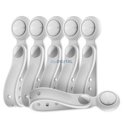   Joyroom JR-ZS422 szilikon kábelkötegelő mágnessel, 6 darabos készlet - fehér