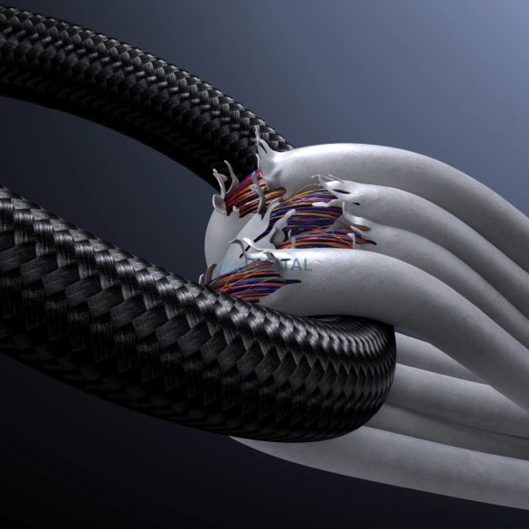 Joyroom S-A16 Pro Prism sorozat 3A USB-A - Lightning kábel kijelzővel 1.2m - Fekete