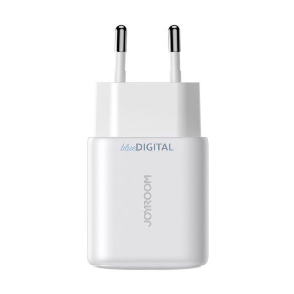 Joyroom JR-TCF12 hálózati töltő 2xUSB-C csatlakozással 20W PD QC3.0 - fehér