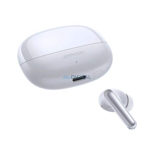 Joyroom JR-FN2 TWS Bluetooth 5.4 vezeték nélküli fülhallgató ANC, IP54 - fehér