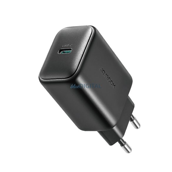 Joyroom JR-TCF23 hálózati töltő 1xUSB-C csatlakozással és Type-C - Type-C kábellel 25W - fekete