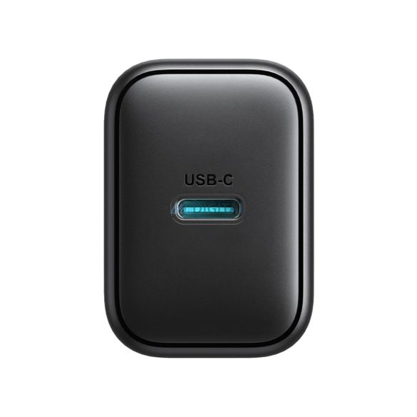 Joyroom JR-TCF23 hálózati töltő 1xUSB-C csatlakozással és Type-C - Type-C kábellel 25W - fekete