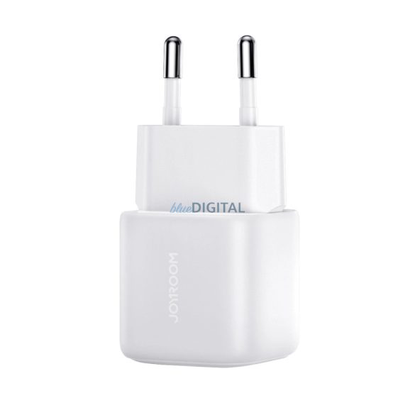 Joyroom JR-TCG08 hálózati töltő 1xUSB-C csatlakozással GaN 20W - fehér