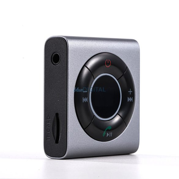 Joyroom Bluetooth AUX transmitter (adó/vevő) autóhoz, TV szürke (JR-CB2)