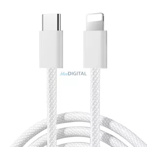 Joyroom S-A45 Ben Series Type-C - Lightning kábel 30W 1m - fehér
