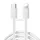Joyroom S-A45 Ben Series Type-C - Lightning kábel 30W 1m - fehér