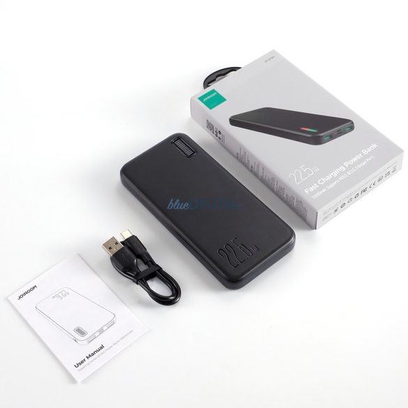 Joyroom powerbank 10000mAh Dazzling Series 22.5W fekete (QP194)