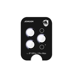   Joyroom JR-MFY0244 kamera lencse védő fólia grafitszürke szegéllyel iPhone 15 Pro/15 Pro Max