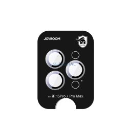   Joyroom JR-MFY0254 kamera lencse védő fólia titánszürke szegéllyel iPhone 15 Pro/15 Pro Max