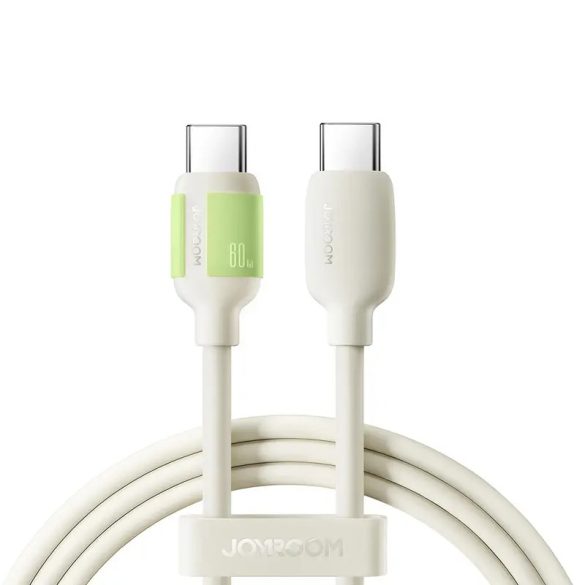 Joyroom S-A53 Type-C - Type-C kábel 60W 1.2m - bézs