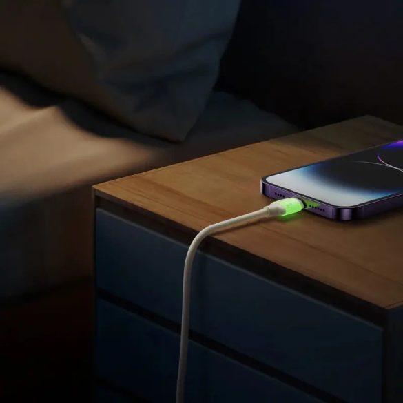 Joyroom S-A53 USB-A - Lightning kábel 3A 2m - bézs