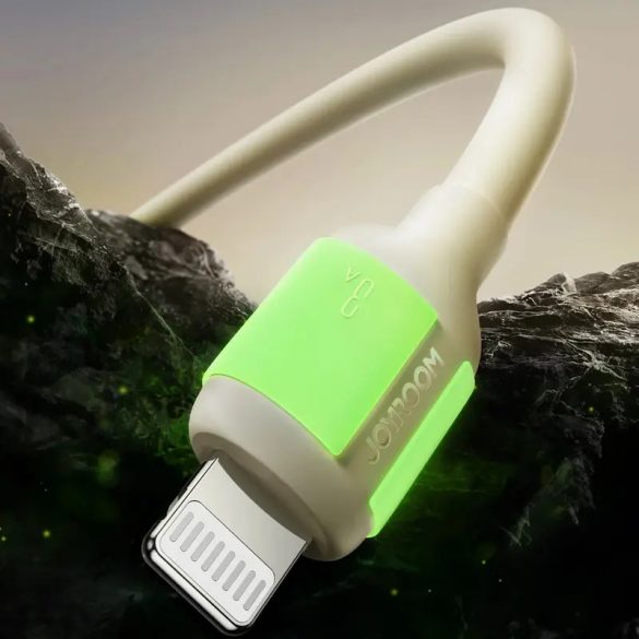 Joyroom S-A53 USB-A - Lightning kábel 3A 2m - bézs