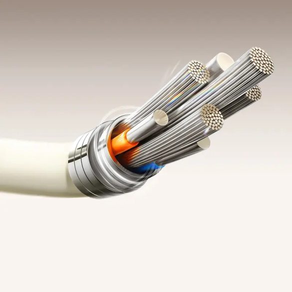 Joyroom S-A53 USB-A - Type-C kábel 3A 2m - bézs