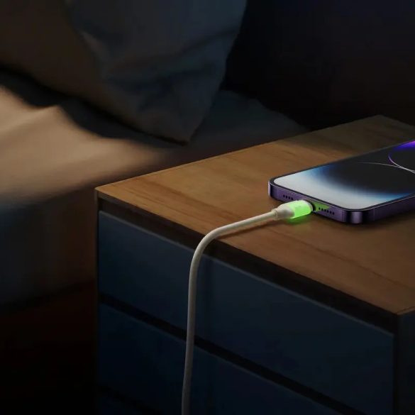 Joyroom S-A53 Type-C - Lightning kábel 30W 2m - bézs