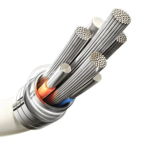 Joyroom S-A53 Type-C - Lightning kábel 30W 2m - bézs