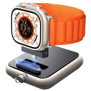 Joyroom JR-WQW02 vezeték nélküli töltő Samsung Galaxy Watch okosórákhoz - fekete