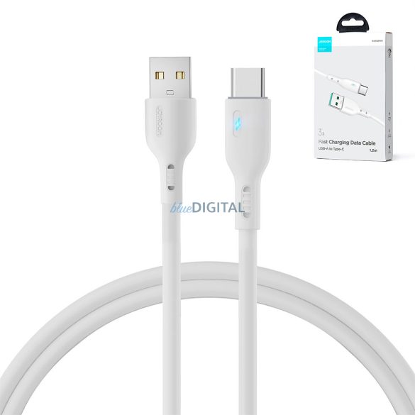 USB kábel - USB C 3A 1,2m Joyroom S-UC027A13 - fehér