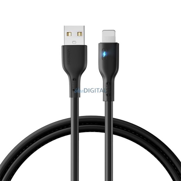 USB kábel - Lightning 2.4A 1.2m Joyroom S-UL012A13 - fekete