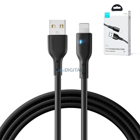 USB - Lightning 2,4A 2m kábel Joyroom S-UL012A13 - fekete