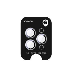   Joyroom JR-MFY0261 kamera lencse védő fólia ezüst színű szegéllyel iPhone 16 Pro/16 Pro Max