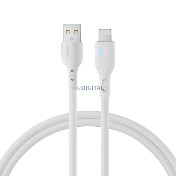 USB kábel - Lightning 2.4A 1.2m Joyroom S-UL012A13 - fehér